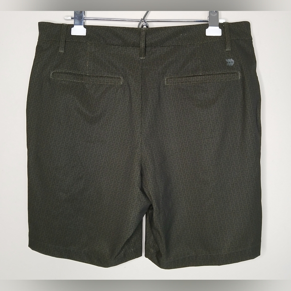 Men's All In Motion Green Athletic X Print Shorts - Picture 3 of 5